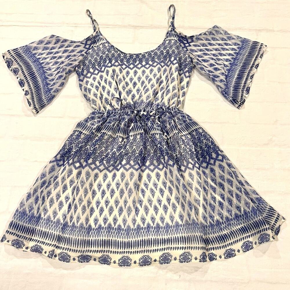 Hollister Boho Cold Shoulder Dress S NWT